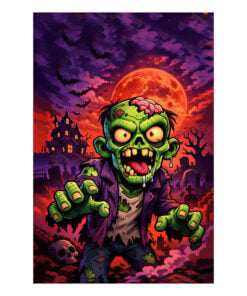 Plain Moonlight Mayhem Bowling Towel
