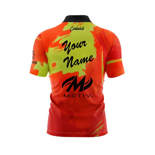 Motiv Forge Fuel Fast Track CoolWick Bowling Jersey - Image 3