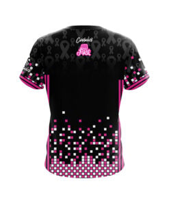 Alternative view of Pixel by Pink CoolWick Bowling Jersey