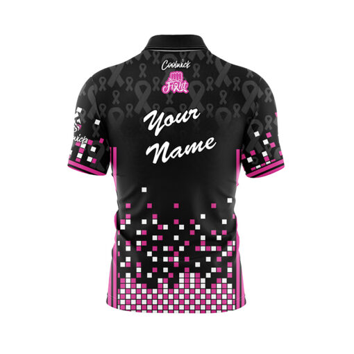 Pixel by Pink Fast Track CoolWick Bowling Jersey - Image 3