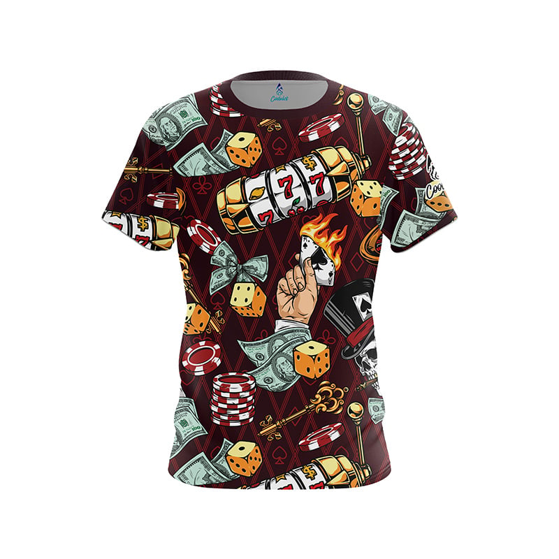 Fortune and Flames CoolWick Bowling Jersey
