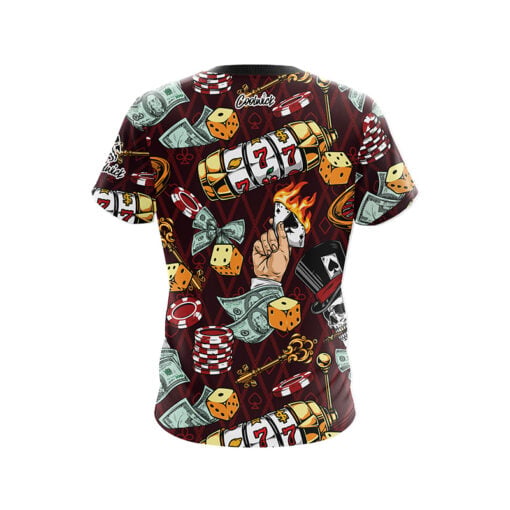 Fortune and Flames CoolWick Bowling Jersey - Image 2