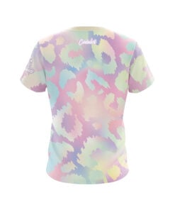Alternative view of Holographic Leopard CoolWick Bowling Jersey