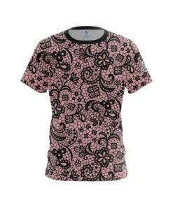 Pink Lace CoolWick Bowling Jersey