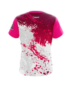 Alternative view of Pink Ocean Spray CoolWick Bowling Jersey