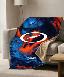Storm Equinox Hybrid Sherpa Lined Throw Blanket