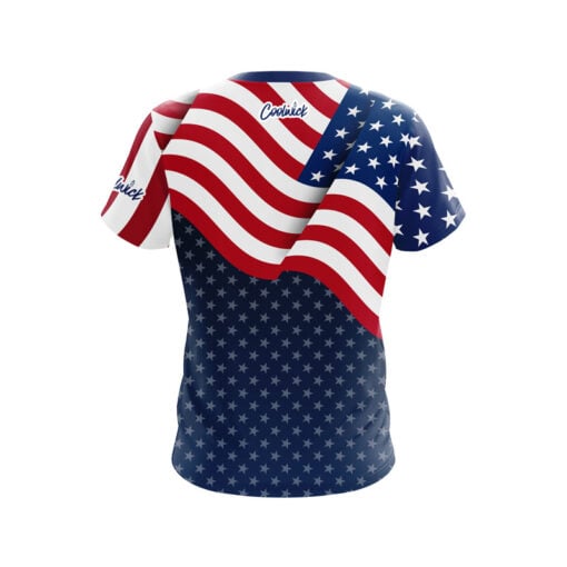 USA Freedom CoolWick Bowling Jersey - Image 2