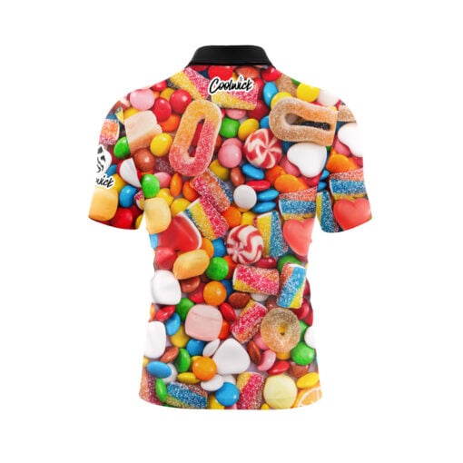 I Want Candy Fast Track CoolWick Bowling Jersey - Image 2