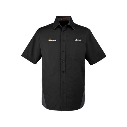 900 Global Men's Vintage Button Up Pocket Polo - Image 5