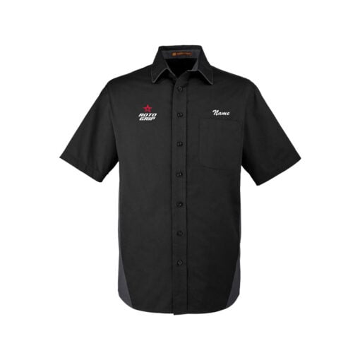 Roto Grip Men's Vintage Button Up Pocket Polo - Image 5