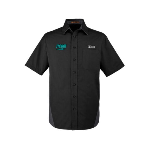Storm Men's Vintage Button Up Pocket Polo - Image 5