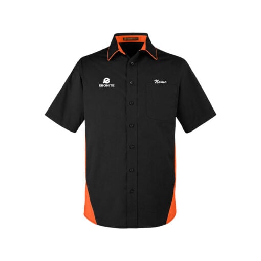 Ebonite Men's Vintage Button Up Pocket Polo - Image 4