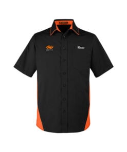 Motiv Men's Vintage Button Up Pocket Polo