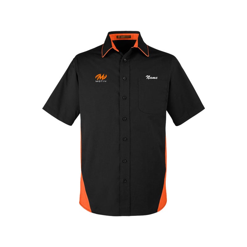 Motiv Men's Vintage Button Up Pocket Polo