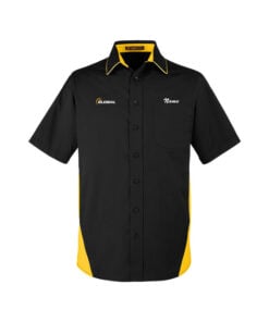 900 Global Men's Vintage Button Up Pocket Polo