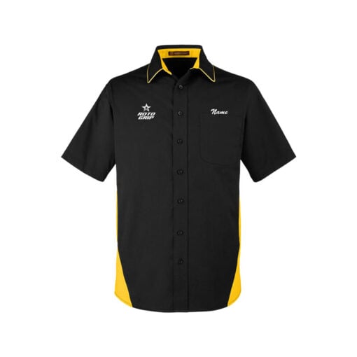 Roto Grip Men's Vintage Button Up Pocket Polo - Image 3