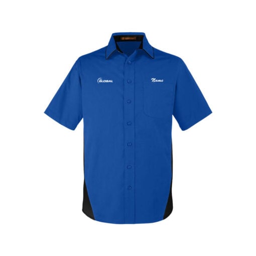 900 Global Men's Vintage Button Up Pocket Polo - Image 3