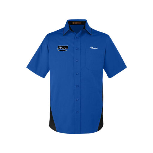 Storm Men's Vintage Button Up Pocket Polo - Image 2