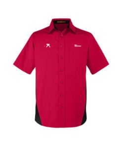 Alternative view of Belmo Men's Vintage Button Up Pocket Polo