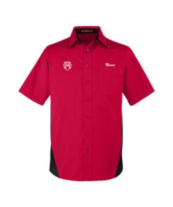 Alternative view of Hammer Black Widow Men's Vintage Button Up Pocket Polo