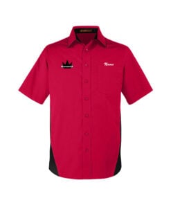 Brunswick Men's Vintage Button Up Pocket Polo
