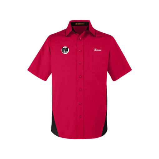 DV8 Men's Vintage Button Up Pocket Polo - Image 2