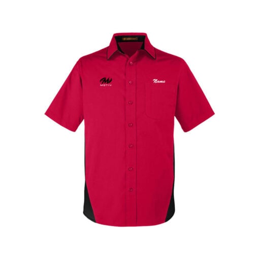 Motiv Men's Vintage Button Up Pocket Polo - Image 2