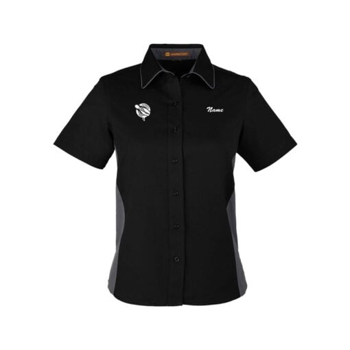 12Bagger Women's Vintage Button Up Polo - Image 5