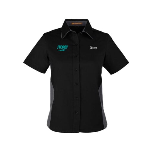 Storm Women's Vintage Button Up Polo - Image 5