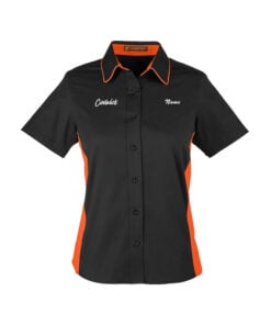 Coolwick Women's Vintage Button Up Polo