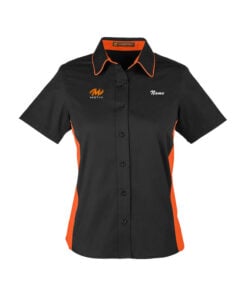 Motiv Women's Vintage Button Up Polo