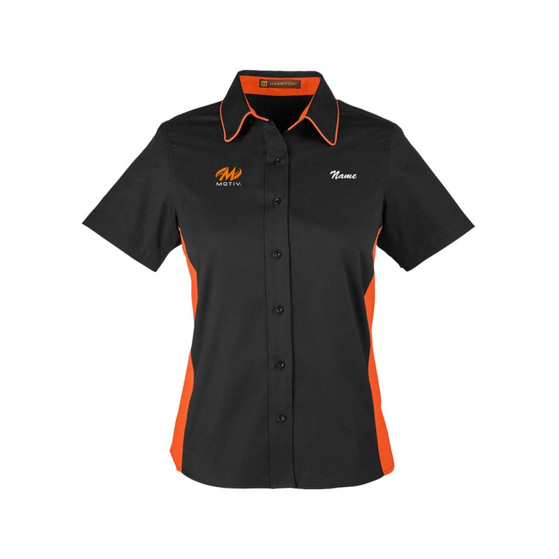 Motiv Women's Vintage Button Up Polo