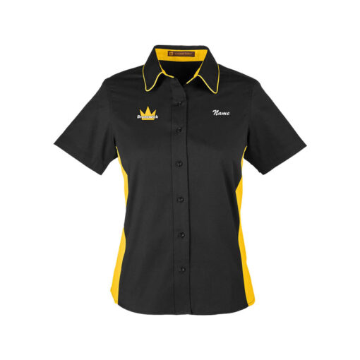 Brunswick Women's Vintage Button Up Polo - Image 3