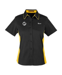 DV8 Women's Vintage Button Up Polo