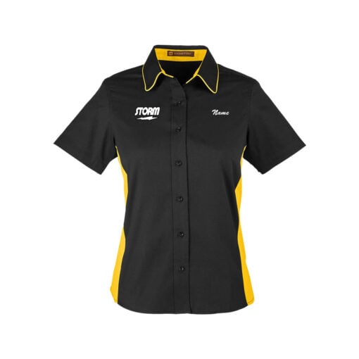 Storm Women's Vintage Button Up Polo - Image 3