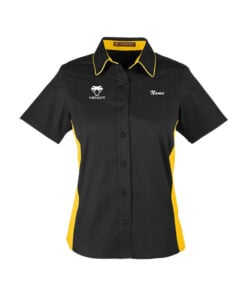 Motiv Venom Women's Vintage Button Up Polo