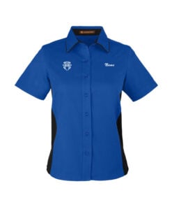 Hammer Black Widow Women's Vintage Button Up Polo