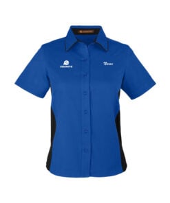 Ebonite Women's Vintage Button Up Polo