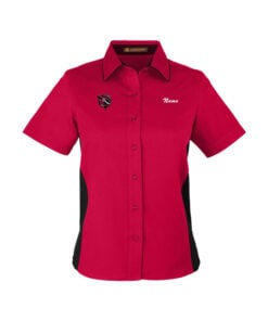 Alternative view of 12Bagger Women's Vintage Button Up Pocket Polo
