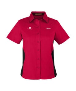 Alternative view of Belmo Women's Vintage Button Up Polo