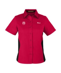 Alternative view of Hammer Black Widow Women's Vintage Button Up Polo