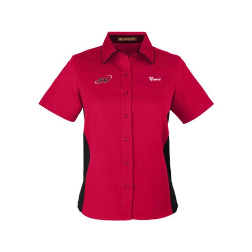 Columbia 300 Women's Vintage Button Up Polo - Image 2