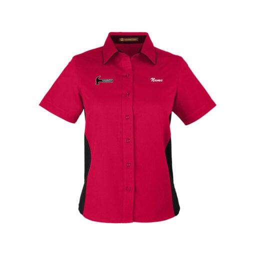 Hammer Women's Vintage Button Up Polo - Image 2
