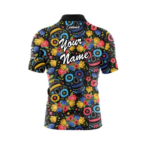 Muertos Fast Track CoolWick Bowling Jersey - Image 3