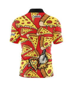 Alternative view of Pizza Party Fast Track CoolWick Bowling Jersey