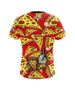 Alternative view of Pizza Party CoolWick Bowling Jersey