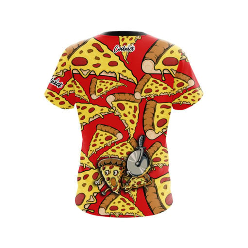Pizza Party CoolWick Bowling Jersey - Image 2