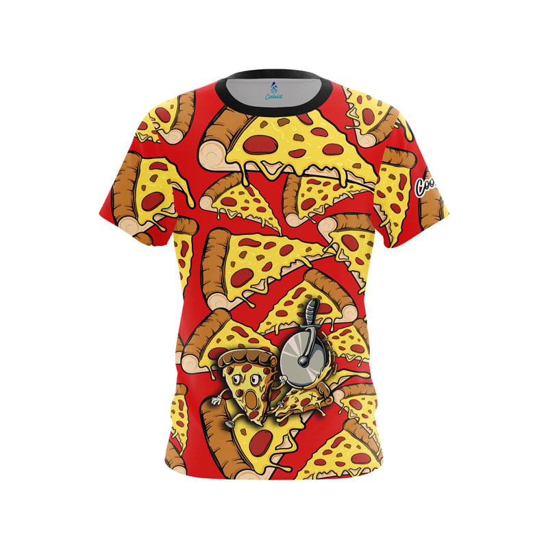 Pizza Party CoolWick Bowling Jersey