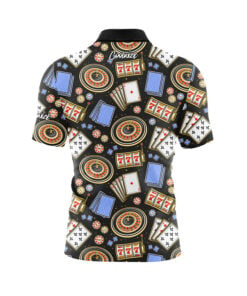 Alternative view of Reno Casino Fast Track CoolWick Bowling Jersey