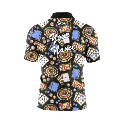 Reno Casino Fast Track CoolWick Bowling Jersey - Image 3